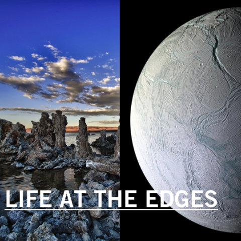 Mono Lake and Enceladus